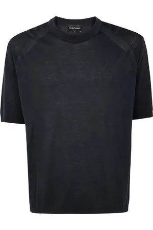 Emporio Armani Swetry, Mężczyzna, Czarny, XL, Bawełna, Luksusowe swetry męskie