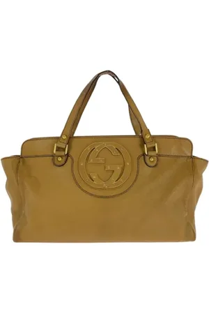 Gucci Pre-owned, Kobieta, brązowy, ONE SIZE, Skóra, Pre-owned Leather gucci-bags