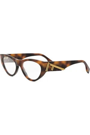 Fendi Akcesoria, unisex, brązowy, ONE SIZE, Stylowe okulary