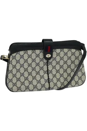 Gucci Pre-owned, Kobieta, Niebieski, ONE SIZE, Skóra, Pre-owned Leather gucci-bags