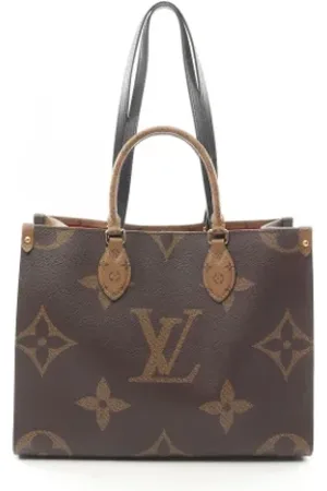 LOUIS VUITTON Pre-owned, Kobieta, brązowy, ONE SIZE, Skóra, Pre-owned płócienne torby Louis Vuitton