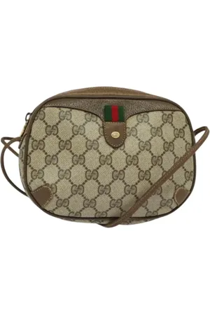 Gucci Pre-owned, Kobieta, Beżowy, ONE SIZE, Skóra, Pre-owned Leather gucci-bags