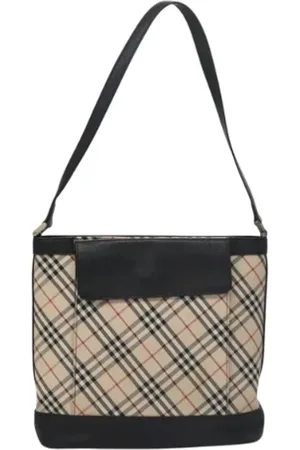 Burberry Pre-owned, Kobieta, Beżowy, ONE SIZE, Skóra, Pre-owned Canvas handbags