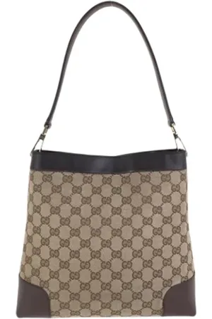 Gucci Pre-owned, Kobieta, brązowy, ONE SIZE, Skóra, Pre-owned Canvas gucci-bags