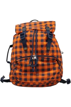 LOUIS VUITTON Pre-owned, unisex, Pomarańczowy, ONE SIZE, Pre-owned Fabric backpacks