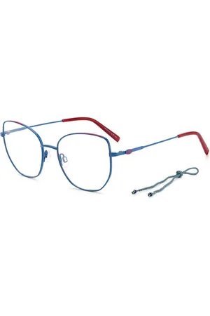 M Missoni Akcesoria, unisex, Czerwony, ONE SIZE, Eleganckie Okulary