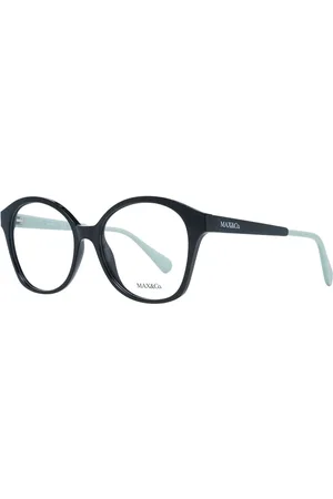Max&Co. Akcesoria, Kobieta, Czarny, ONE SIZE, Czarne Okulary Optyczne Damskie Styl Motyla
