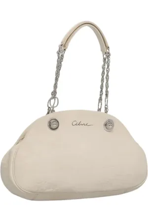 Céline Pre-owned, Kobieta, Biały, ONE SIZE, Skóra, Pre-owned Leather celine-bags