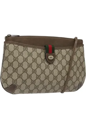 Gucci Pre-owned, Kobieta, Beżowy, ONE SIZE, Skóra, Pre-owned Leather gucci-bags