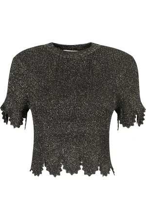 Chloé Swetry, Kobieta, Czarny, M, Czarny Top dla Kobiet
