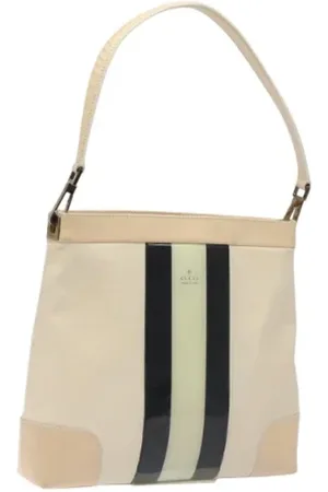 Gucci Pre-owned, Kobieta, Beżowy, ONE SIZE, Skóra, Pre-owned Canvas gucci-bags