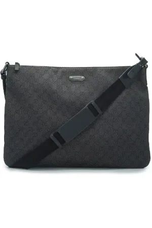 Gucci Pre-owned, Kobieta, Czarny, ONE SIZE, Skóra, Pre-owned Canvas handbags