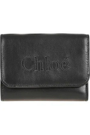 Chloé Akcesoria, Kobieta, Czarny, ONE SIZE, Czarne Portfele z Chloe Sense