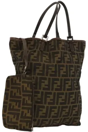 Fendi Pre-owned, Kobieta, brązowy, ONE SIZE, Pre-owned Canvas fendi-bags