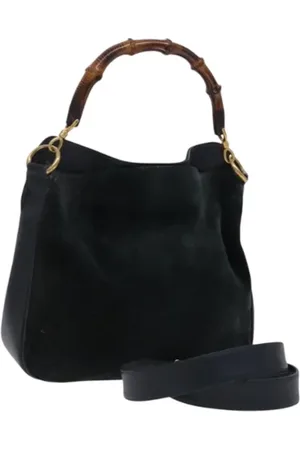Gucci Pre-owned, Kobieta, Zielony, ONE SIZE, Zamsz, Pre-owned Suede gucci-bags