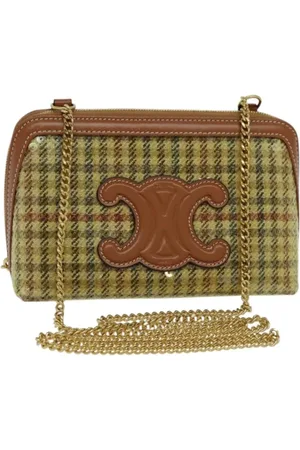 Céline Pre-owned, Kobieta, Beżowy, ONE SIZE, Pre-owned Canvas celine-bags