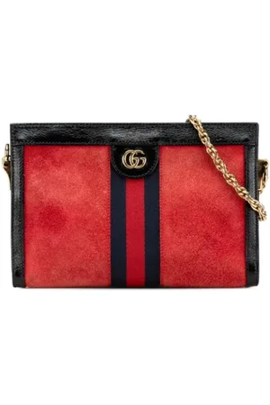 Gucci Pre-owned, Kobieta, Czerwony, ONE SIZE, Skóra, Pre-owned Leather gucci-bags