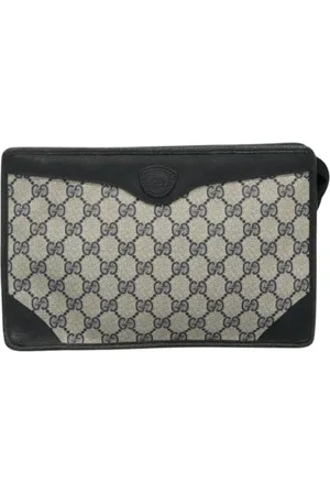 Gucci Pre-owned, Kobieta, Niebieski, ONE SIZE, Skóra, Pre-owned Leather clutches