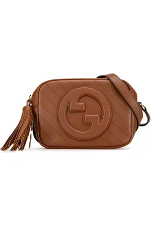Gucci Pre-owned, Kobieta, brązowy, ONE SIZE, Skóra, Pre-owned Leather gucci-bags