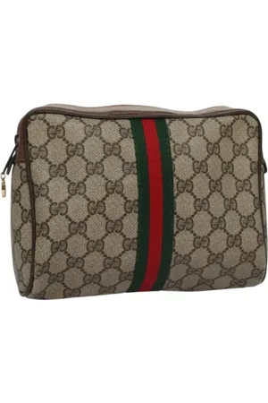 Gucci Pre-owned, Kobieta, Beżowy, ONE SIZE, Skóra, Pre-owned Leather clutches