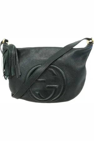 Gucci Pre-owned, Kobieta, Czarny, ONE SIZE, Skóra, Pre-owned Leather gucci-bags