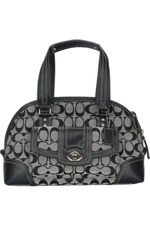 Coach Pre-owned, Kobieta, Czarny, ONE SIZE, Skóra, Pre-owned Canvas handbags