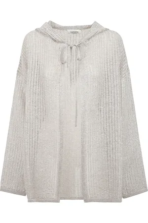 LANEUS Swetry, Kobieta, Beżowy, M, Bluza z kapturem Sweter