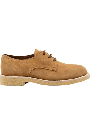 Buttero Buty, Mężczyzna, Beżowy, 41 EU, Zamsz, Miedziane Czerwone Buty Brogue