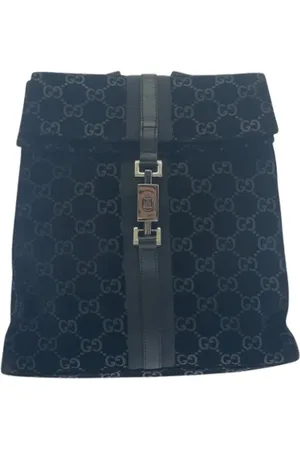Gucci Pre-owned, Kobieta, Czarny, ONE SIZE, Skóra, Pre-owned Suede gucci-bags