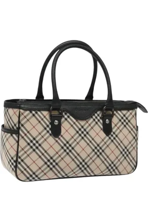 Burberry Pre-owned, Kobieta, Beżowy, ONE SIZE, Skóra, Pre-owned Canvas handbags