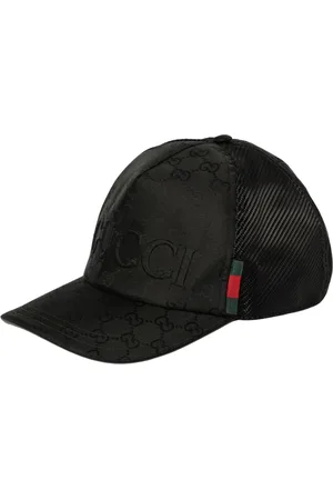 Gucci Akcesoria, Mężczyzna, Czarny, L, Czaszka Fedora o szerokim rondzie