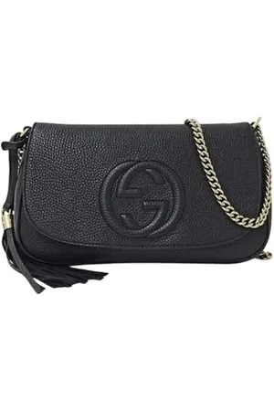 Gucci Pre-owned, Kobieta, Czarny, ONE SIZE, Skóra, Pre-owned Leather gucci-bags