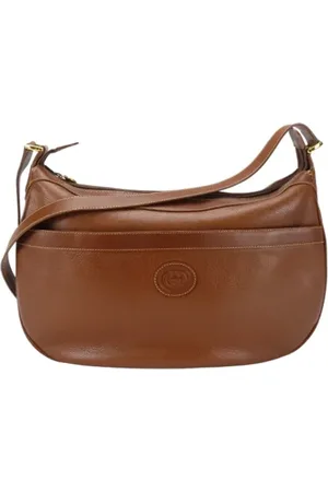 Gucci Pre-owned, Kobieta, brązowy, ONE SIZE, Skóra, Pre-owned Leather gucci-bags