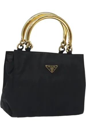 Prada Pre-owned, Kobieta, Czarny, ONE SIZE, Nylon, Pre-owned Nylon handbags
