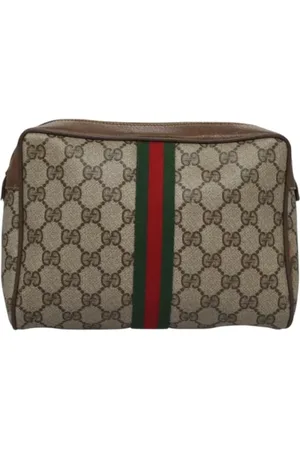Gucci Pre-owned, Kobieta, Beżowy, ONE SIZE, Skóra, Pre-owned Leather clutches