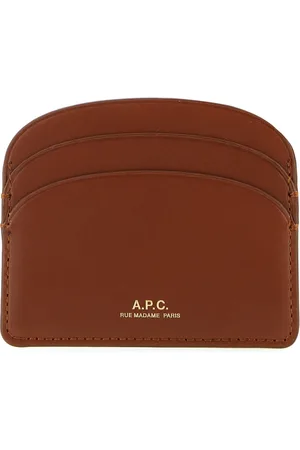 A.P.C. Akcesoria, Kobieta, brązowy, ONE SIZE, Portfel na karty