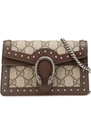 Gucci Pre-owned, Kobieta, brązowy, ONE SIZE, Skóra, Pre-owned Leather gucci-bags