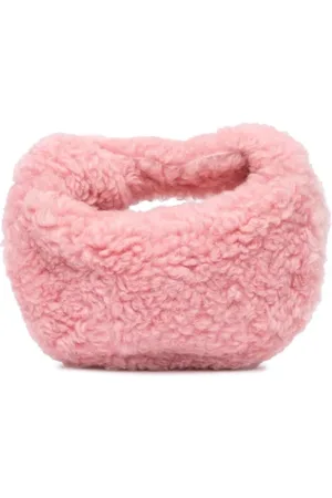 Bottega Veneta Pre-owned, Kobieta, Różowy, ONE SIZE, Pre-owned Fur handbags