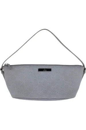 Gucci Pre-owned, Kobieta, Szary, ONE SIZE, Skóra, Pre-owned Canvas handbags