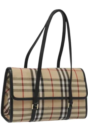 Burberry Pre-owned, Kobieta, Wielobarwność, ONE SIZE, Skóra, Pre-owned Canvas handbags