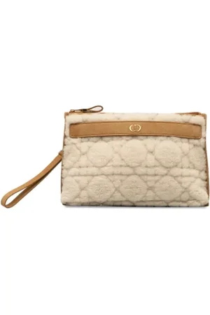 Dior Pre-owned, Kobieta, Beżowy, ONE SIZE, Skóra, Pre-owned Fur dior-bags