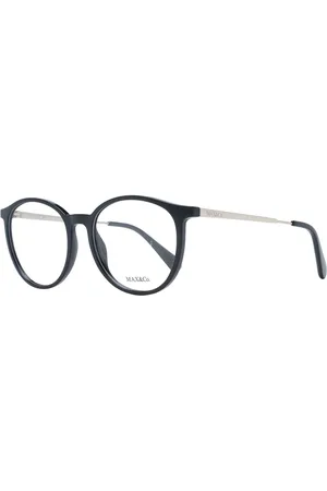 Max&Co. Akcesoria, Kobieta, Czarny, ONE SIZE, Czarne Okulary Optyczne Damskie Styl Okrągły