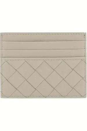 Bottega Veneta Akcesoria, Kobieta, Beżowy, ONE SIZE, Elegancki Pokrowiec Skórzany Kobieta Ecru