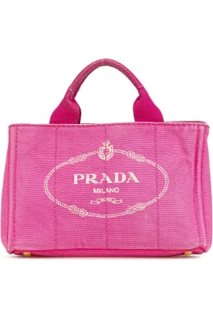 Prada Pre-owned, Kobieta, Różowy, ONE SIZE, Pre-owned Canvas prada-bags