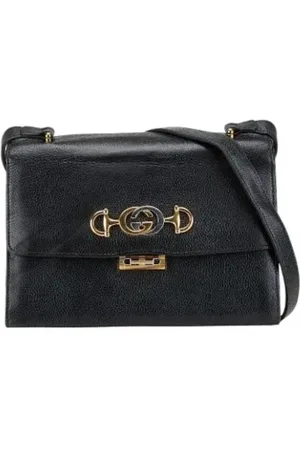 Gucci Pre-owned, Kobieta, Czarny, ONE SIZE, Skóra, Pre-owned Leather gucci-bags