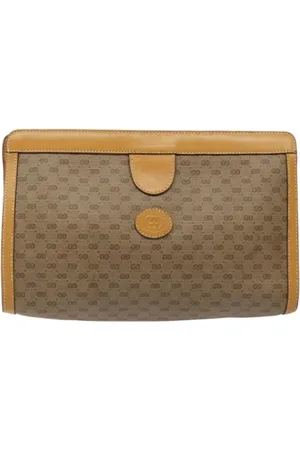 Gucci Pre-owned, Kobieta, Beżowy, ONE SIZE, Skóra, Pre-owned Leather clutches