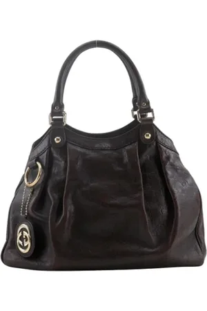 Gucci Pre-owned, Kobieta, brązowy, ONE SIZE, Skóra, Pre-owned Leather gucci-bags