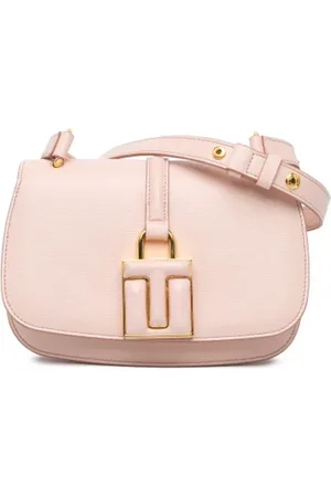 Tom Ford Pre-owned, Kobieta, Różowy, ONE SIZE, Skóra, Pre-owned skórzane torby na ramię
