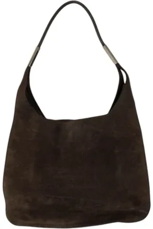 Gucci Pre-owned, Kobieta, brązowy, ONE SIZE, Skóra, Pre-owned Suede gucci-bags