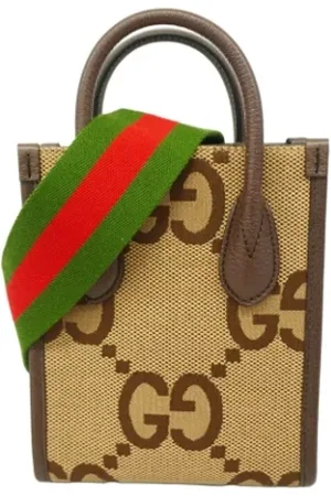Gucci Pre-owned, Kobieta, brązowy, ONE SIZE, Pre-owned Canvas gucci-bags